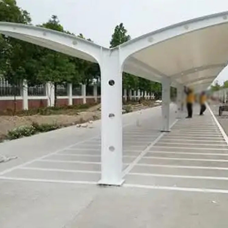 和田膜结构电动车棚