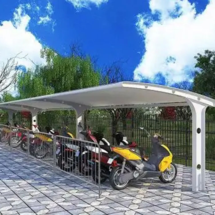 和田膜结构电动车棚