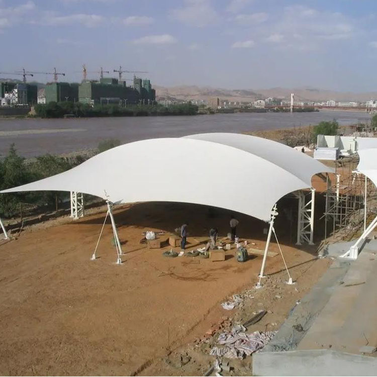 和田膜结构汽车棚